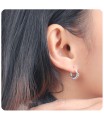 Silver Hoop Earring HO-1510